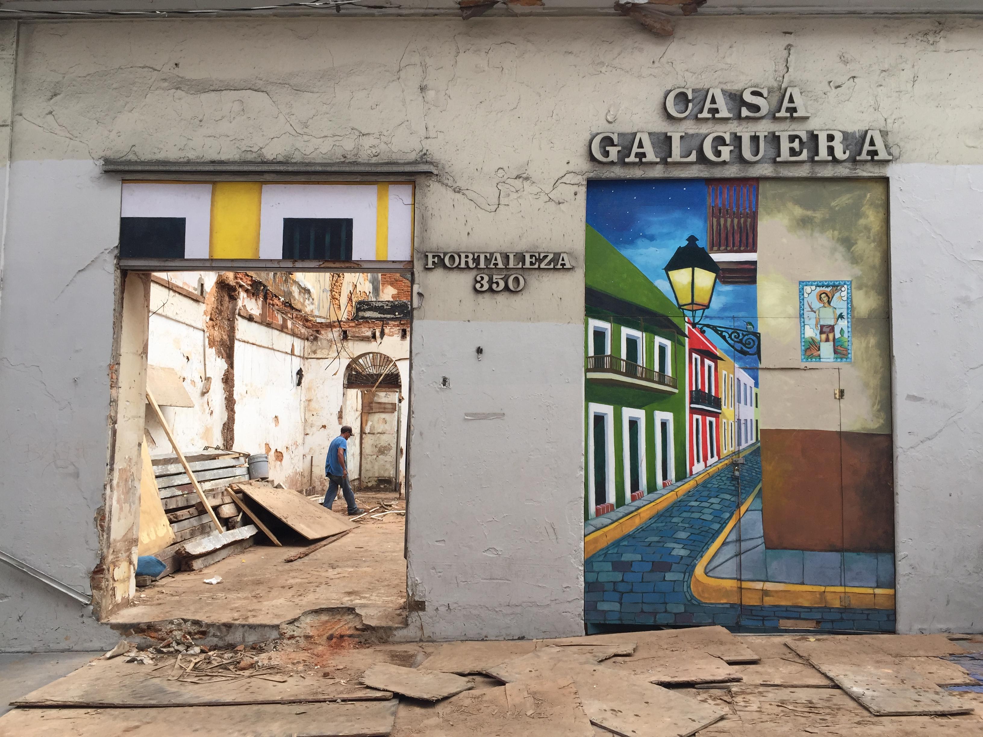 Calle de la Fortaleza 350 - Casa Galguera - Remoción de Escombros - San Juan (Viejo San Juan) - 2015 00014